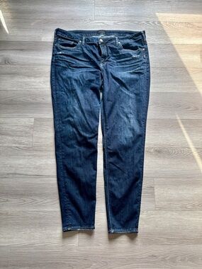 Silver Jeans Elyse Dark Denim Skinny Jeans | SZ 18 L31